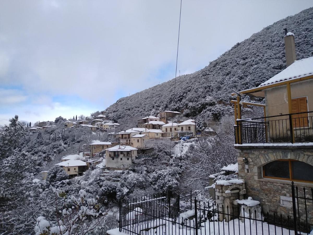 Stonehouse Dome Lagadia Villa Langadia Dış mekan fotoğraf