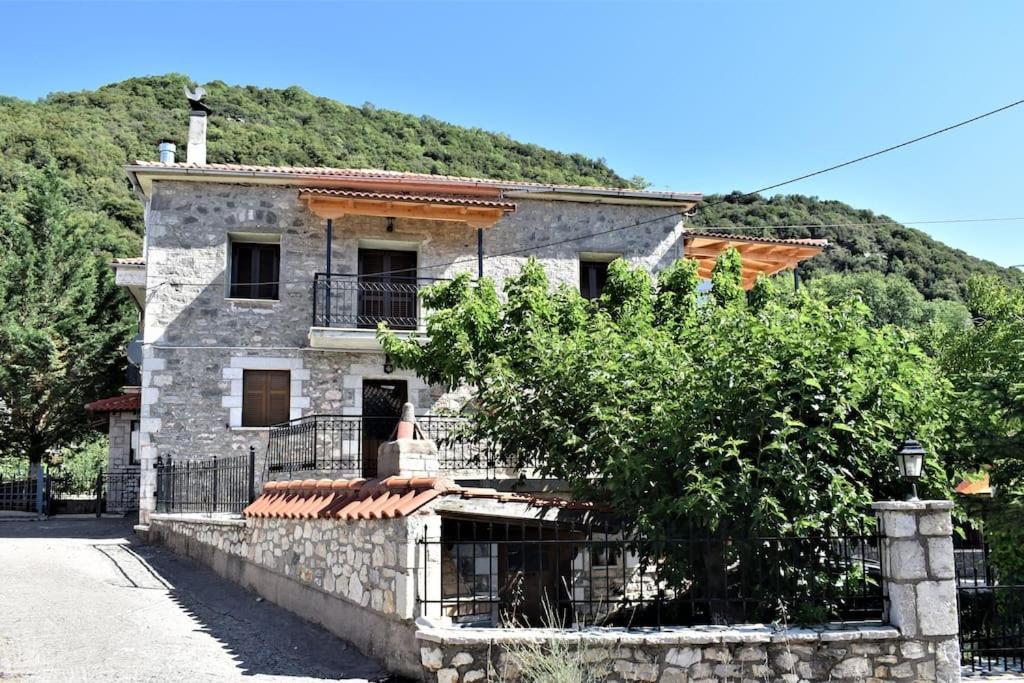 Stonehouse Dome Lagadia Villa Langadia Dış mekan fotoğraf
