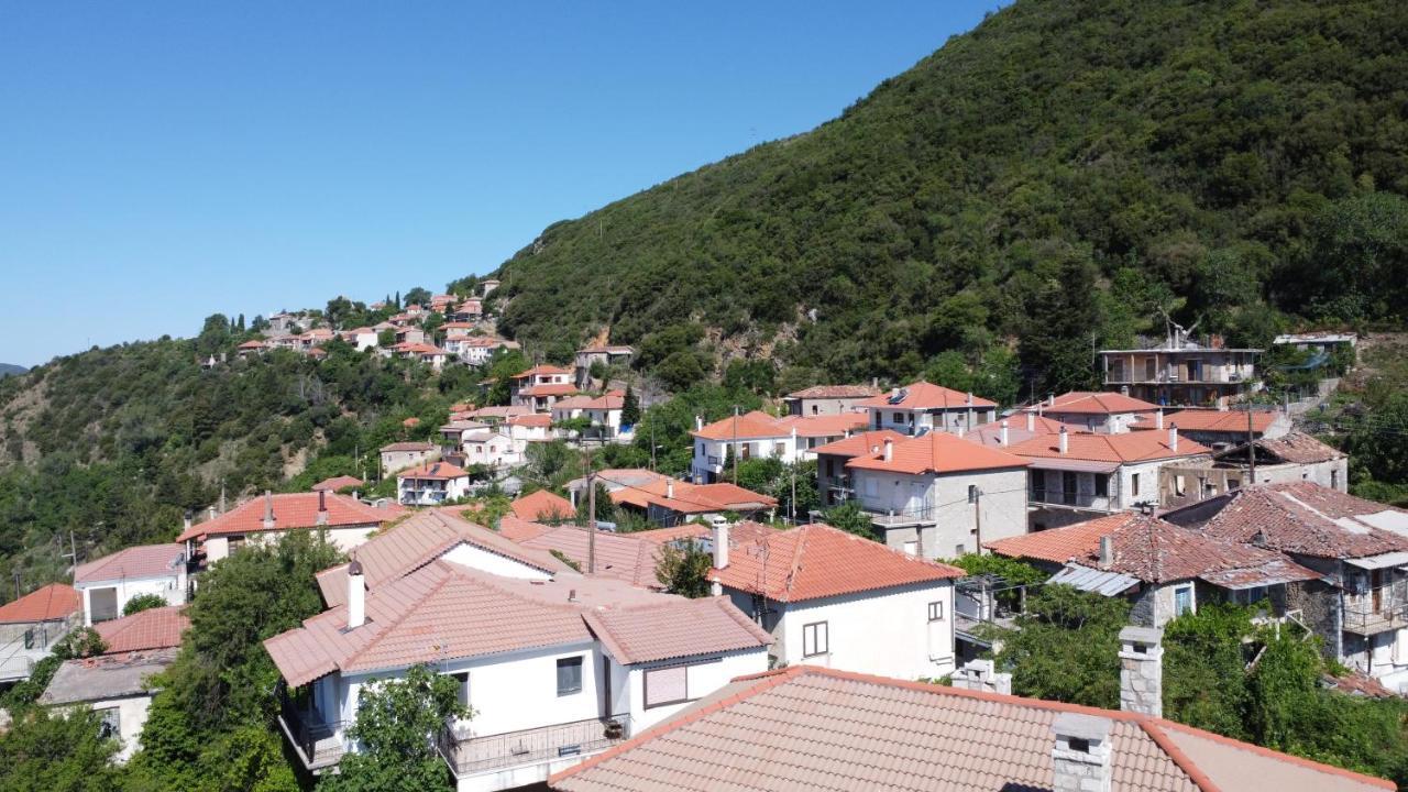 Stonehouse Dome Lagadia Villa Langadia Dış mekan fotoğraf