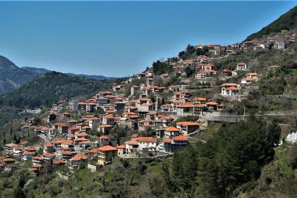 Stonehouse Dome Lagadia Villa Langadia Dış mekan fotoğraf