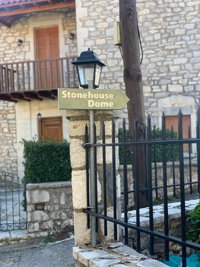 Stonehouse Dome Lagadia Villa Langadia Dış mekan fotoğraf