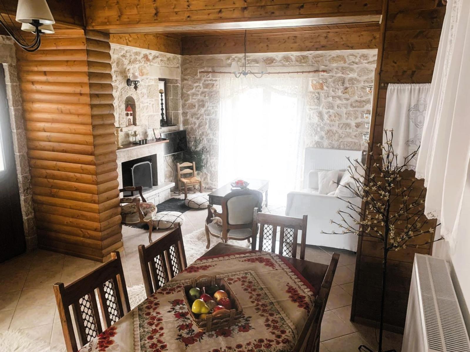 Stonehouse Dome Lagadia Villa Langadia Dış mekan fotoğraf